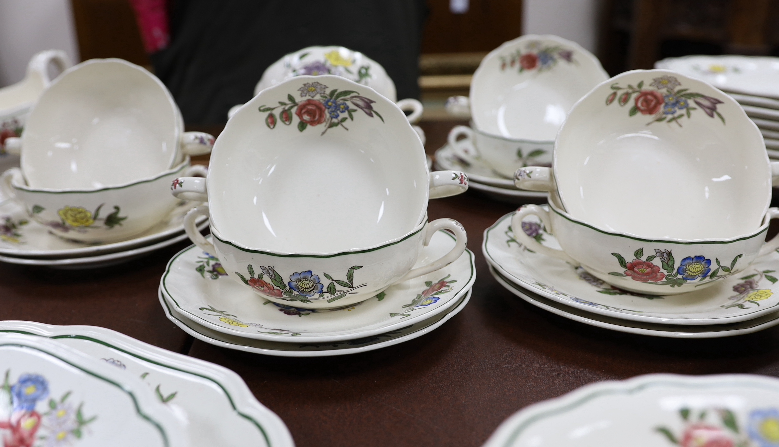 A Copeland Spode “Spring Time” dinner service